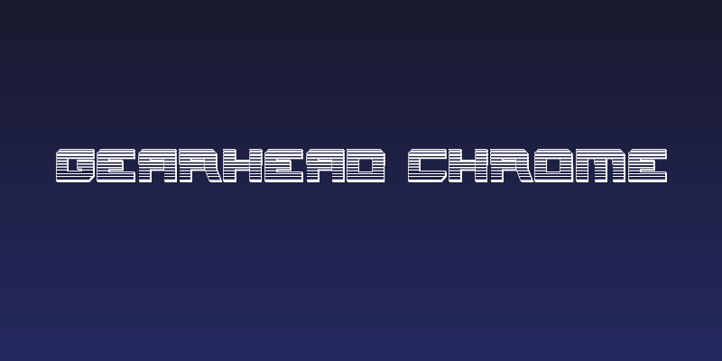 Gearhead Chrome Social Header