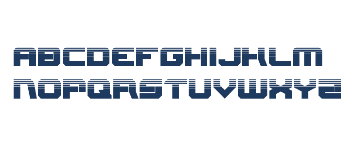 Gearhead Halftone Lowercase