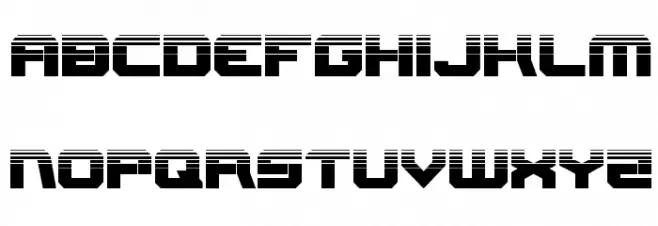 Gearhead Halftone Fuentes MINÚSCULAS