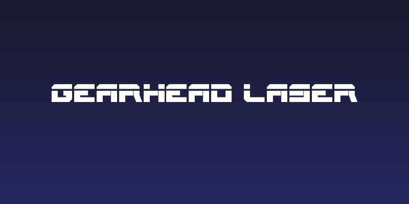 Gearhead Laser Social Header