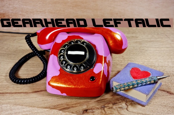 Gearhead Leftalic Example 2