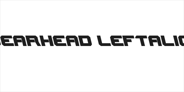 Gearhead Leftalic Logo