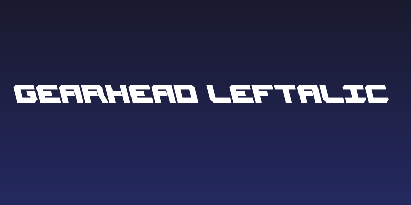 Gearhead Leftalic Social Header