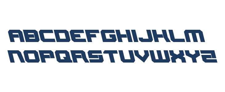 Gearhead Leftalic Lowercase