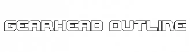 Gearhead Outline 