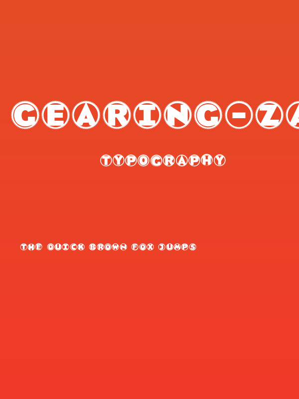 Gearing-ZahnradABC Poster