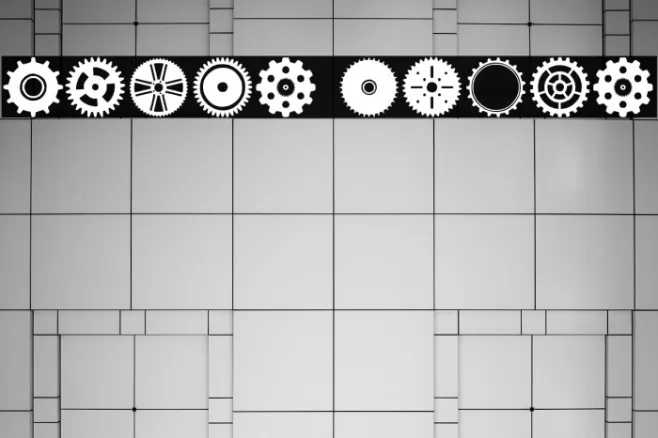 Gears Icons Example 2
