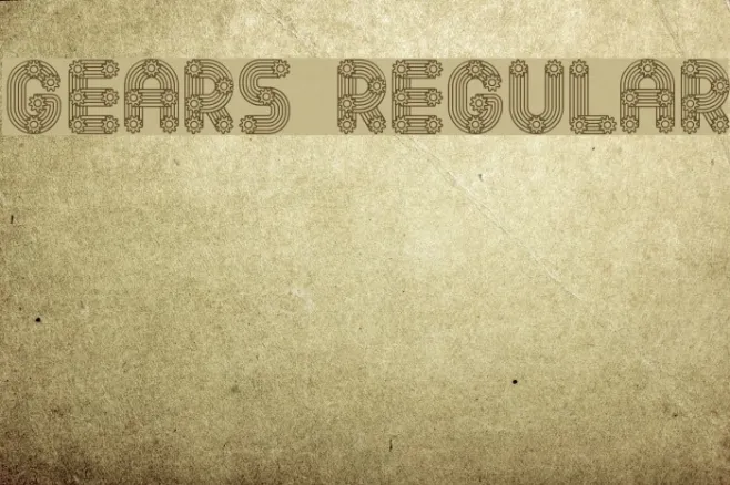 Gears Regular Example 1
