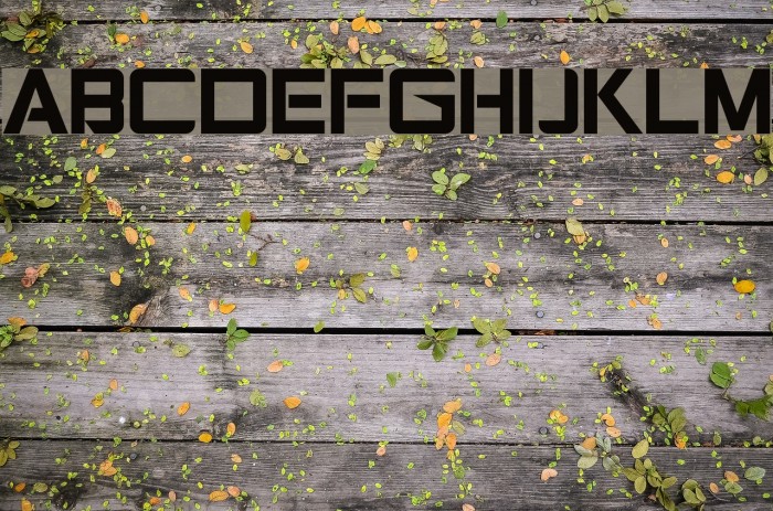 Gears of Peace Font examples