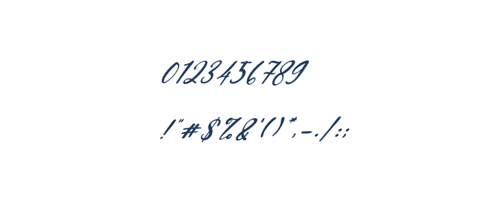 Gearstone Italic Other Characters