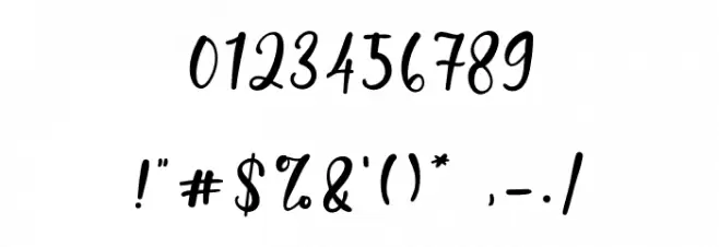 Gearstone Font OTHER CHARS