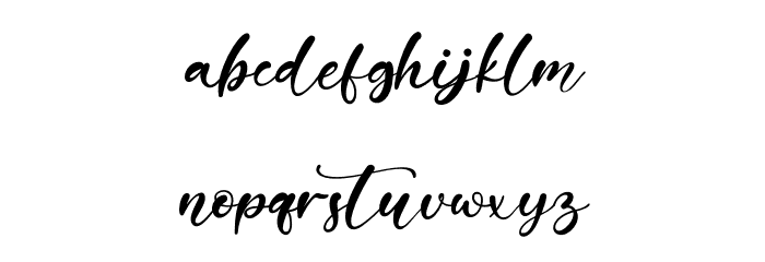 Gearstone Font LOWERCASE