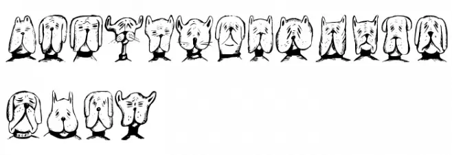 Gebell Regular Font OTHER CHARS