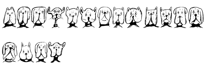 Gebell Regular Font LOWERCASE