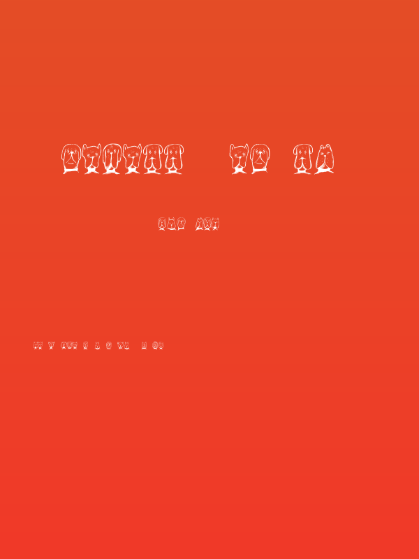 Gebell Regular Poster