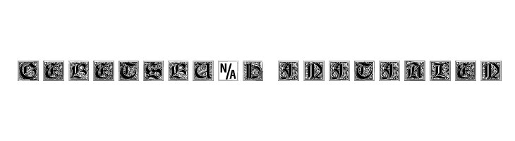 Gebetsbuch Initialen  Free Fonts Download
