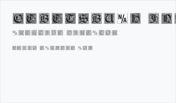 Gebetsbuch Initialen Business Card