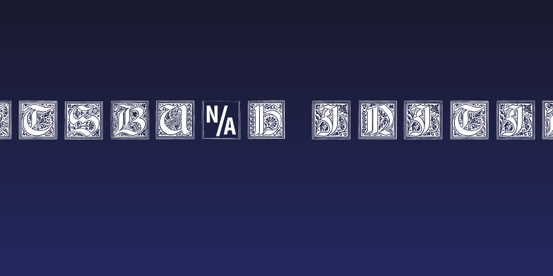 Gebetsbuch Initialen Social Header