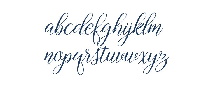 Gebrina-Regular Lowercase