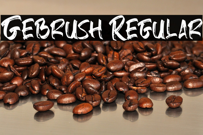 Gebrush Regular Example 2