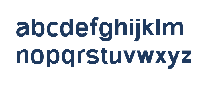 Gecade Bold Lowercase