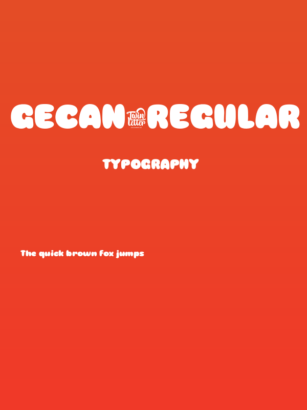 Gecan-Regular Poster