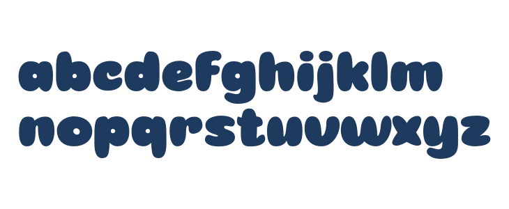 Gecan-Regular Lowercase