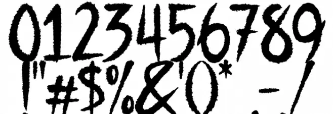 Gecko Moria Demo Font OTHER CHARS