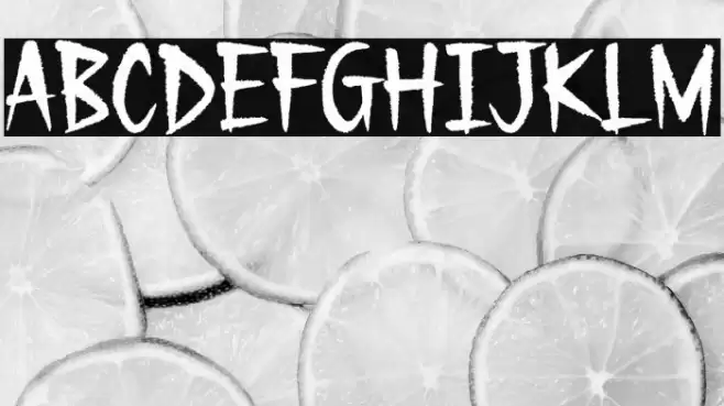 Gecko Moria Demo Font examples