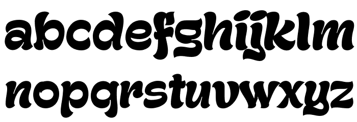 Gecko Personal Use Only Font LOWERCASE