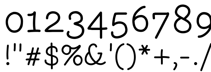 Gecko Font OTHER CHARS
