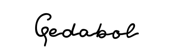 Gedabol  Fuentes Gratis Descargar