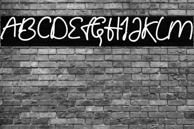 Gedabol Font examples