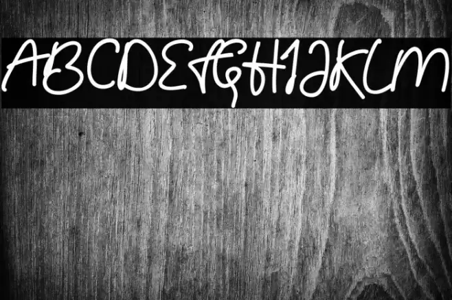 Gedabol Font examples