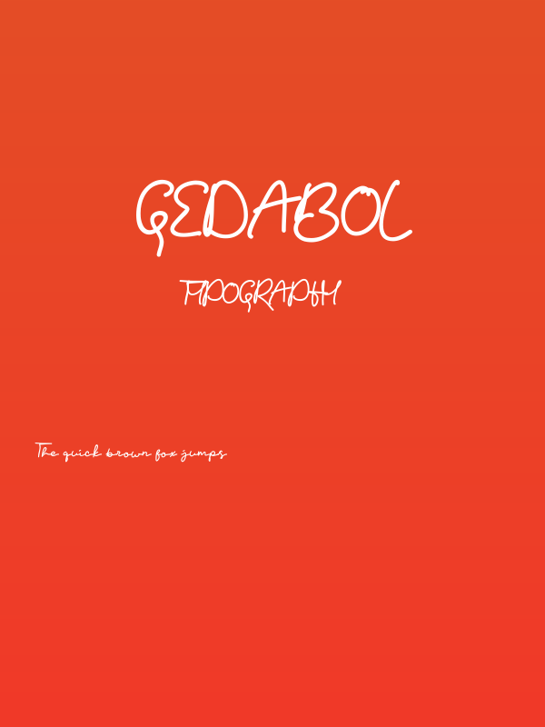 Gedabol Poster