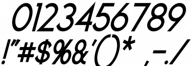 Geddes Bold Italic