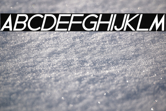 Geddes Bold Italic Example 3