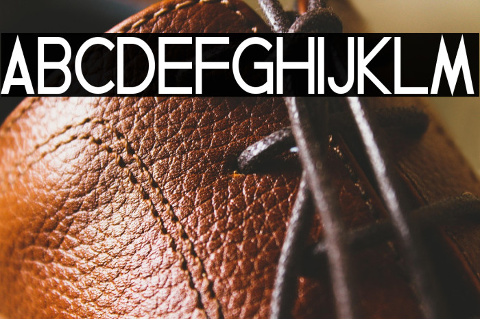 Geddes Bold Example 3