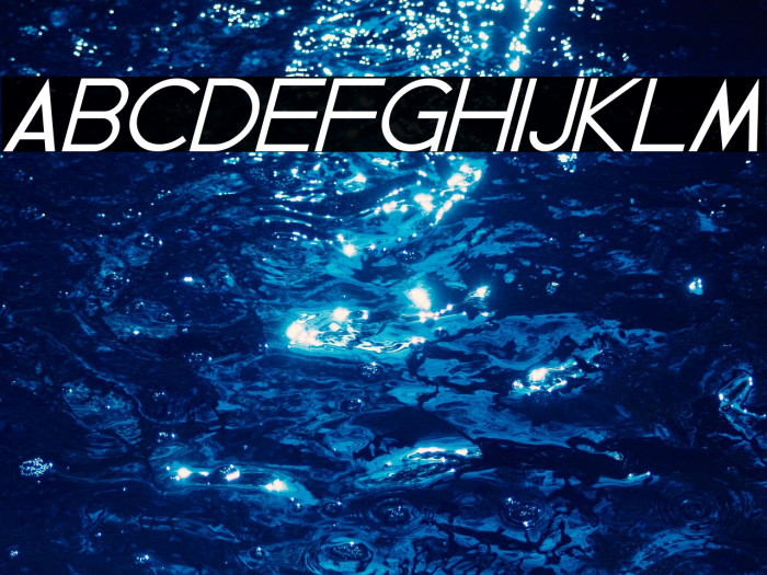 Geddes Italic Example 2