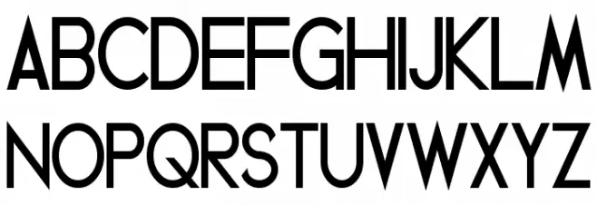 Geddes Narrow Bold Шрифта ВЕРХНИЙ