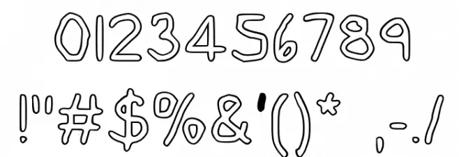 Gee_WP_Handwriting_2016_Outli Book Schriftart Anderer Schreiben