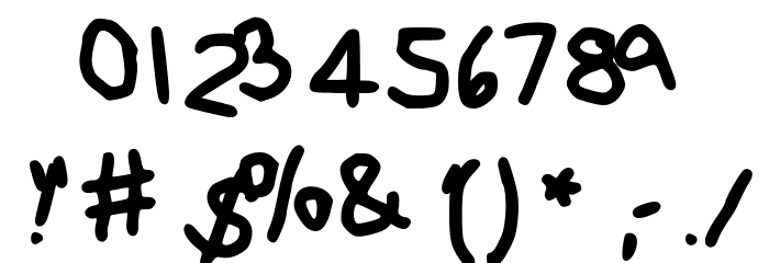 Gee_WP_Handwriting_2016_Rando Book Font OTHER CHARS