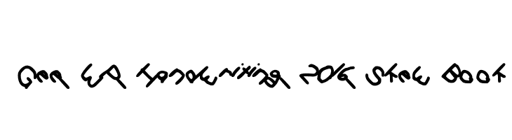 Gee_WP_Handwriting_2016_Skew Book Font