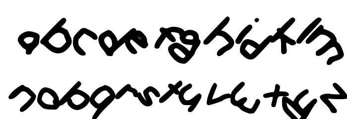 Gee_WP_Handwriting_2016_Skew Book Schriftart Kleinbuchstaben