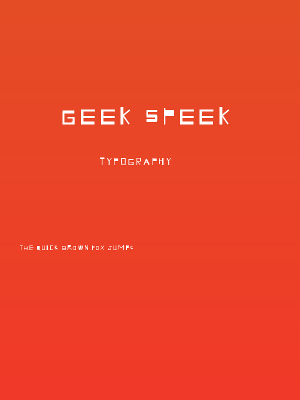 Geek Speek Poster