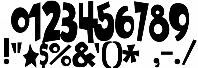 Geek a byte 2 Font OTHER CHARS