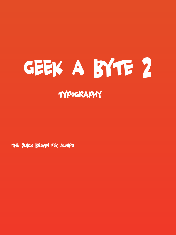 Geek a byte 2 Poster