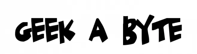 Geek a byte  baixar fontes gratis