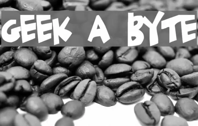 Geek a byte Font examples
