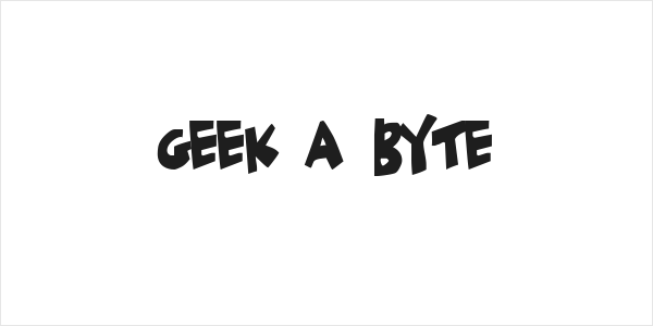 Geek a byte Logo
